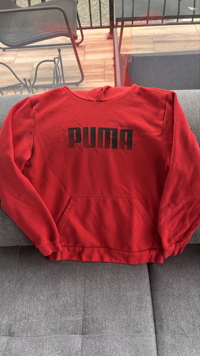 Червено худи на Puma