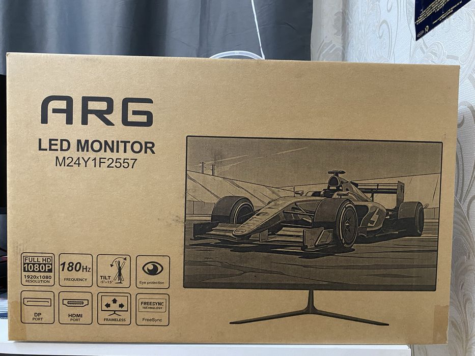 Монитор 24" ARG M24Y1F2557 черный