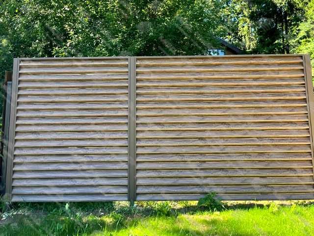 Забор жалюзи еврозабор