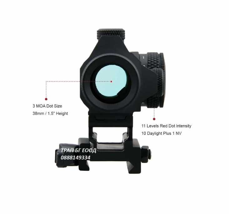 Бързомер Vector Optics Maverick 1x22 GenII Red Dot  ЛОВ, airsoft