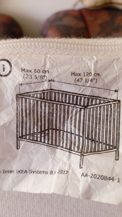 Saltea IKEA din Buret, pentru Pătuț Copii, Stare Impecabilă