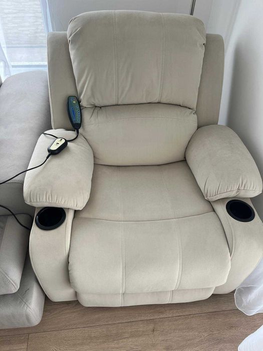 Fotoliu Electric cu  ridicare, rabatare, masaj