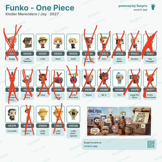 Ван пис киндер джой/ one piece kinder joy