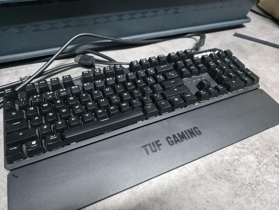 Tastatura gaming mecanica ASUS TUF Gaming K3, RGB,