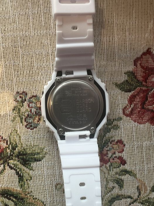 Ceas Casio G-Shock GMA-S2100-7A alb