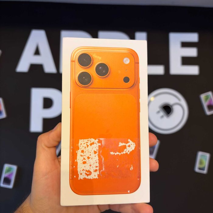 iPhone 17 Pro 1Tb Cosmic Orange Nou/Desigilat + 24 Luni Garanție/ Apple Plug