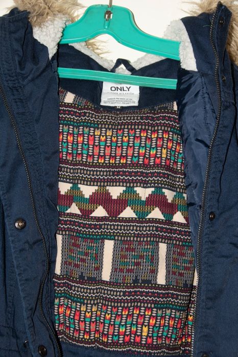 ONLY Зимно яке – синьо, размер M