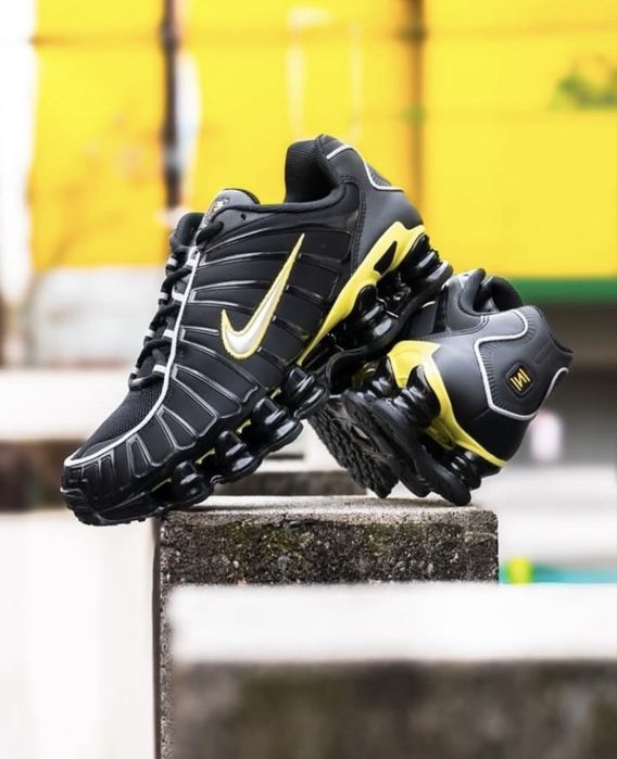 Nike Shox TL Black Yellow