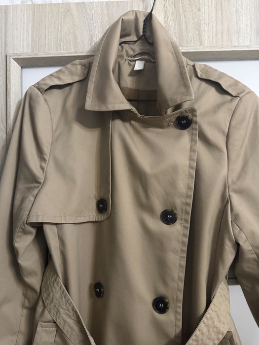 Trench H&M, mas L, Caramel
