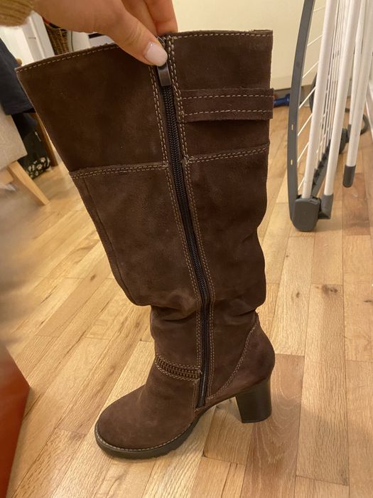 Дамски ботуши естествена кожа