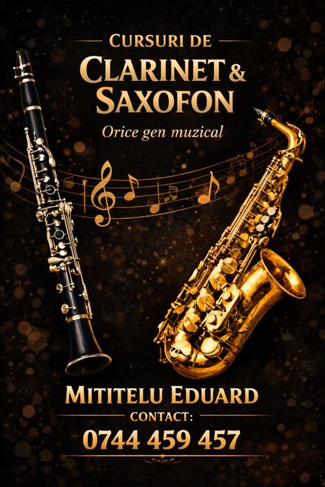 Cursuri de Clarinet si Saxofon