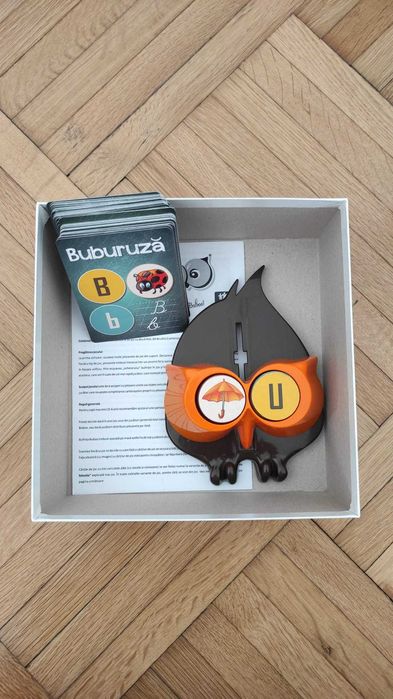 Joc educativ D-Toys Bufnita Buboo, Sa Invatam Alfabetul