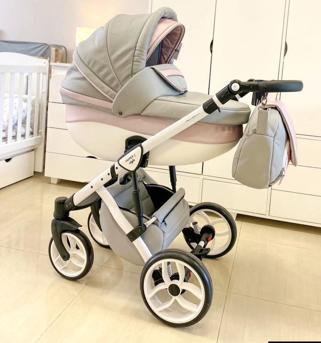 Бебешка количка Baby Merc Faster 3  Еко кожа