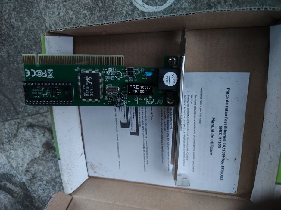 placă de rețea nouă tzipla