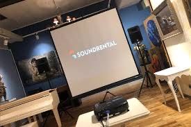 Аренда 4К проектора с экраном