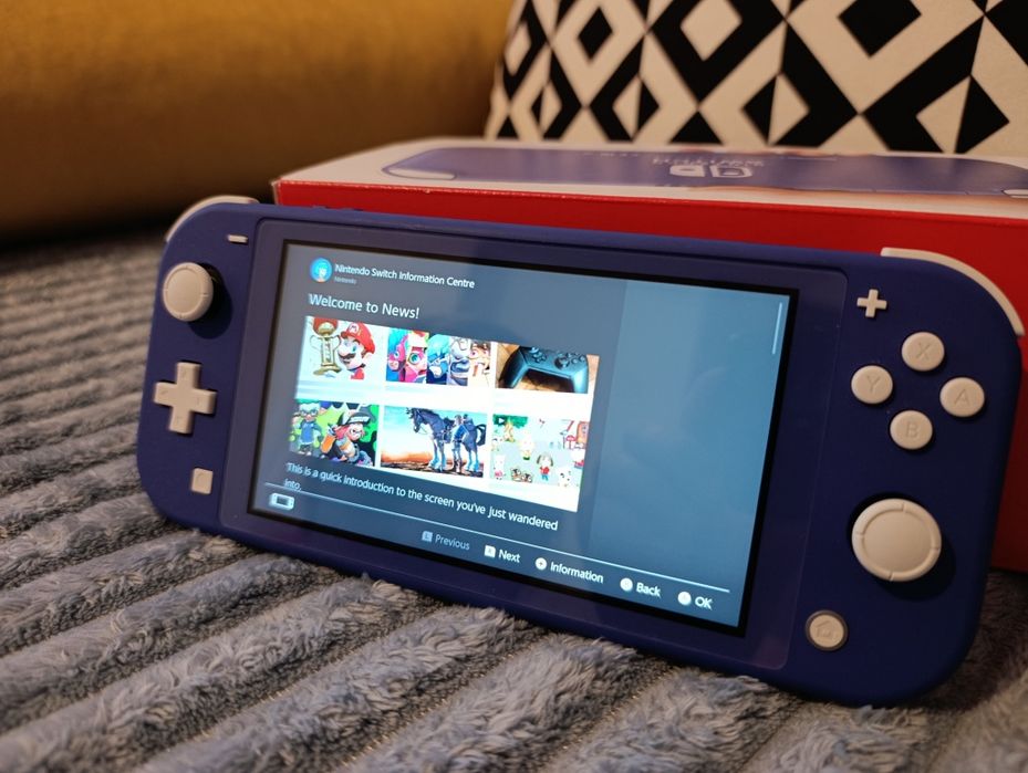 Consola gaming portabila NOUĂ -  NINTENDO SWITCH LITE, Blue