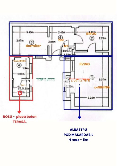Casa cocheta renovata 2 camere, 2 bai, curte interioara, parc Carol