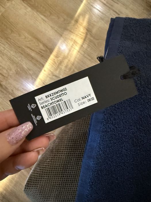 Плажна хавлия BIKKEMBERGS, 100% оригинал!