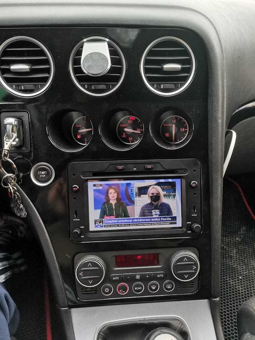Navigatie android Alfa 159 Brera Spider Waze Youtube GPS BT