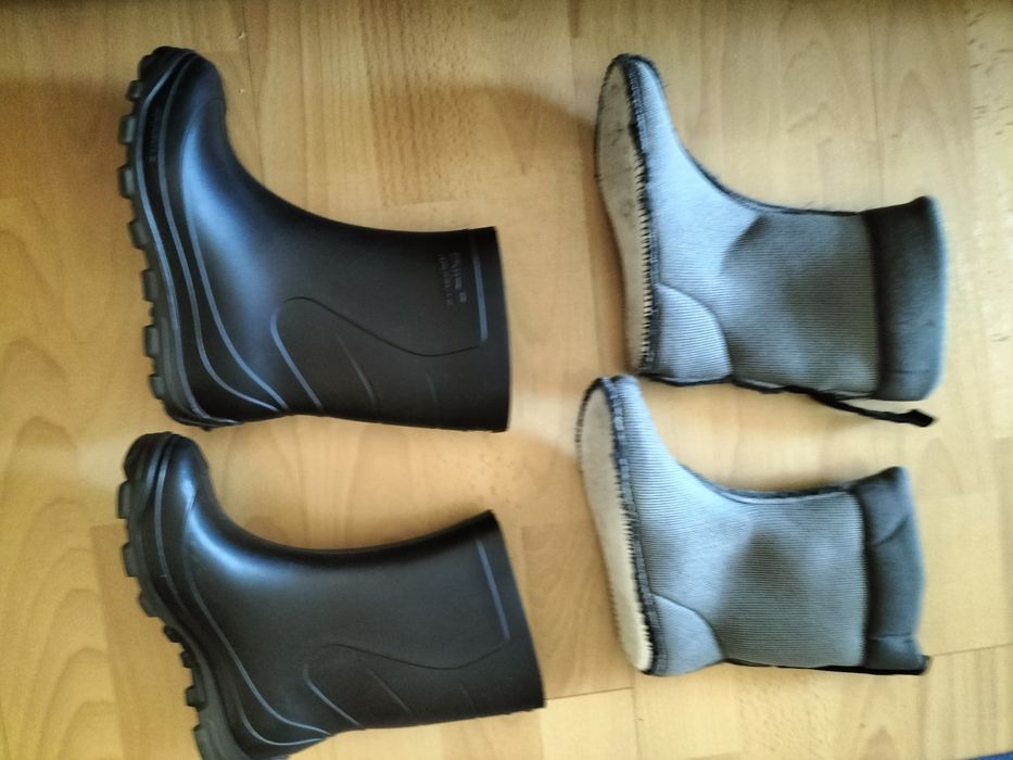 Vând Cizme de ploaie  și îmblănite Solgnac Copii