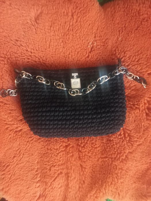 Чанта, ръчно изплетена