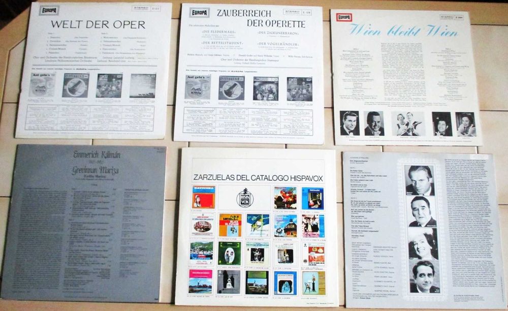 LP и DLP с оперна и оперетна музика