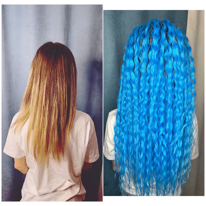 Косы локоны дреды