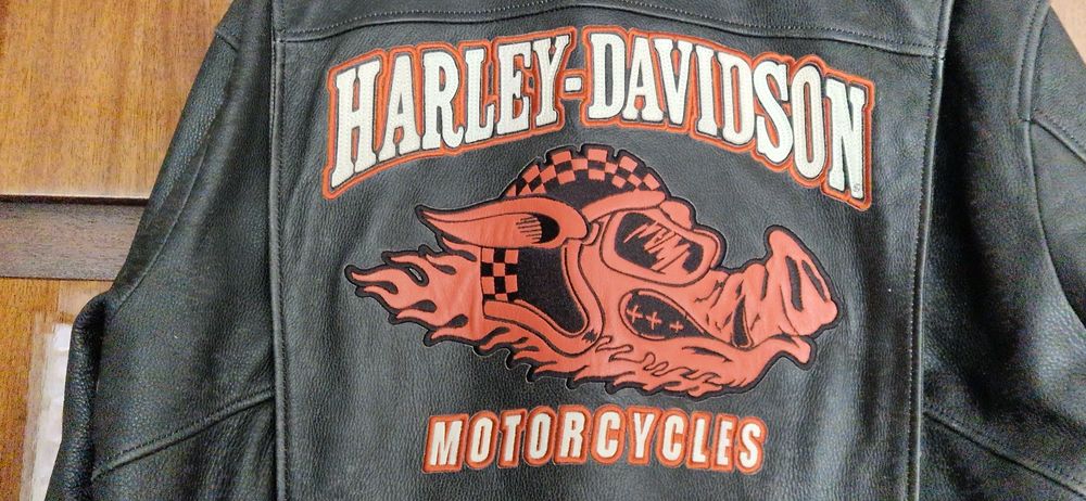 HARLEY DAVIDSON брутално яке естествена кожа