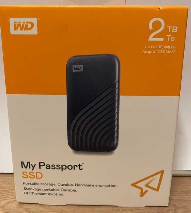 SSD Extern WD My Passport 500GB 1TB 2TB Modelul Nou | Nou si SIGILAT