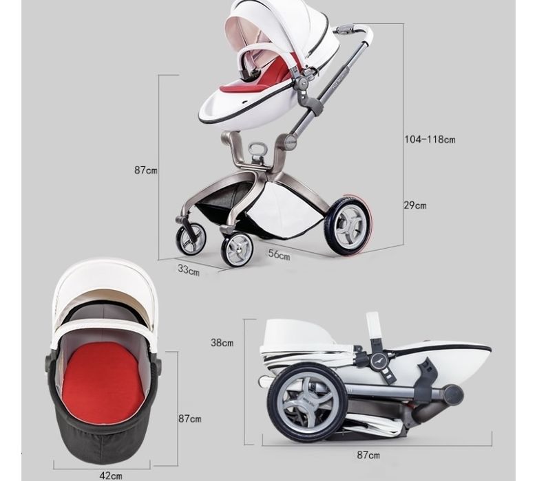 Продам коляску HOT MOM белая