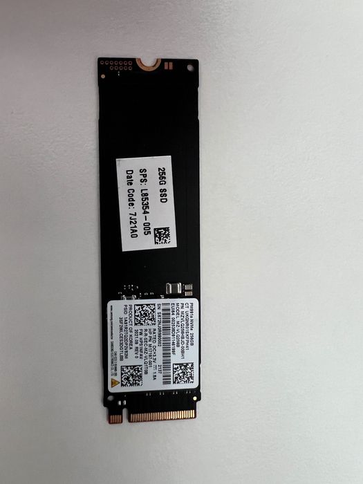 SSD Samsung и Western Digital 256GB