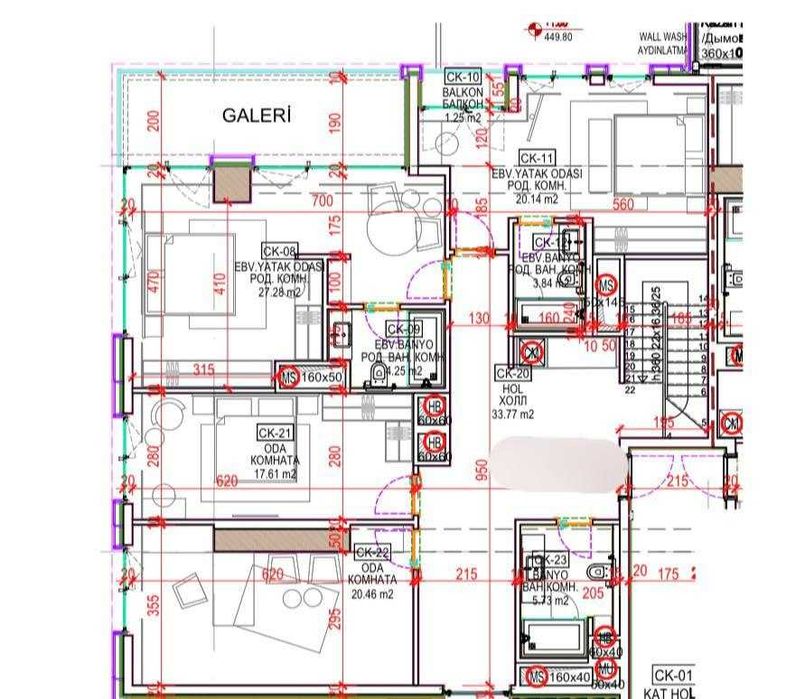 Продаётся дуплекс квартира в ЖК NEST ONE