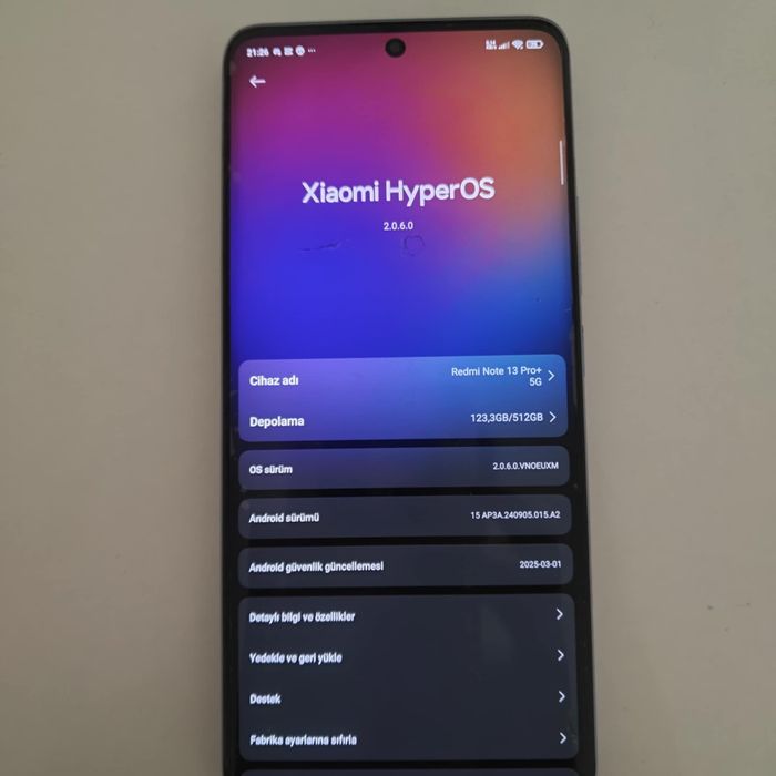 Продавам Redmi note 13 pro + 5G! 12+12GB RAM 512GB