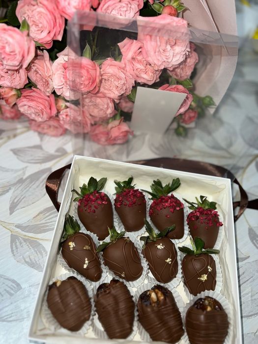 Клубника в шоколаде