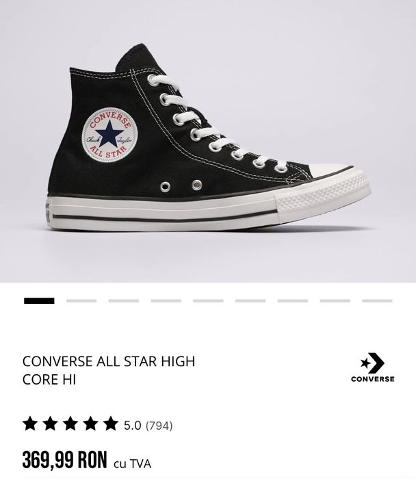 Converse negri fete