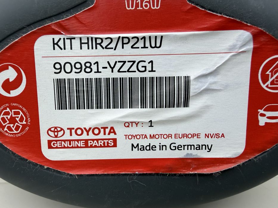 Оригинален сет резервни крушки за Toyota / Тойота