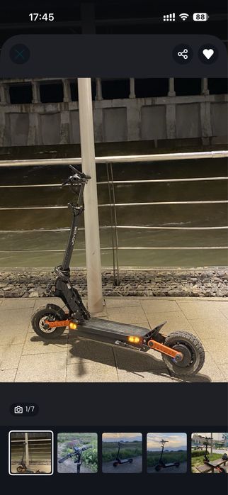 Продам самокат Joyor S10s