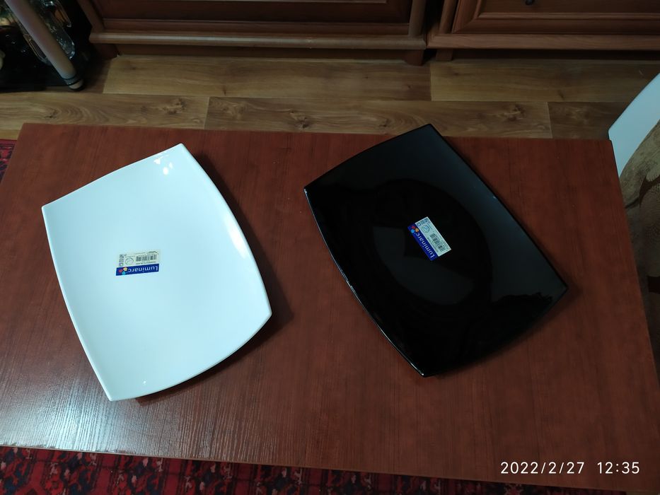 Сервиз столовый ,Luminarc. Чёрно - белый. Стильный.