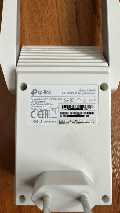 Услители Wi-Fi сигнала Tp-link RE505X