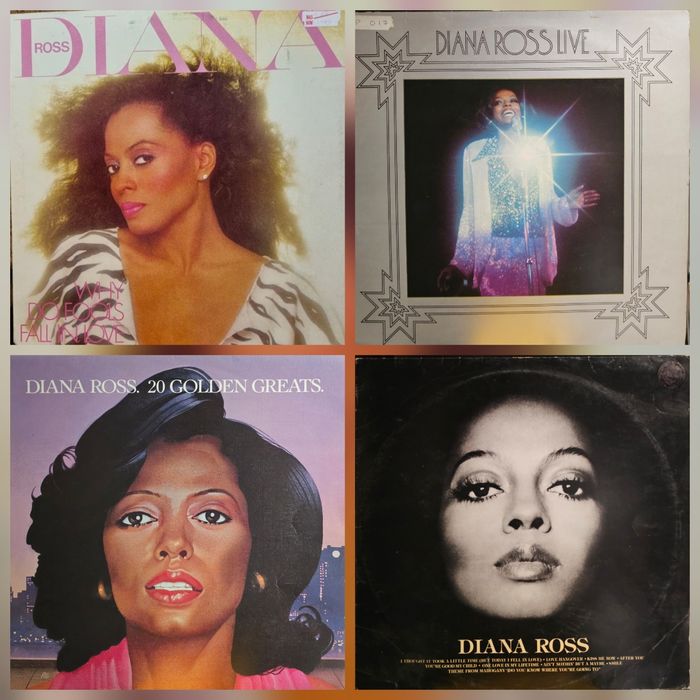 Discuri vinil (vinyl) Diana Ross și The Supremes.