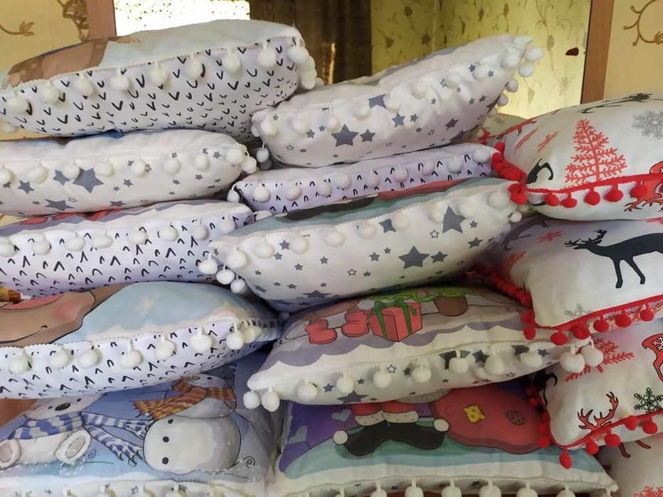 Подушки к Новому году
