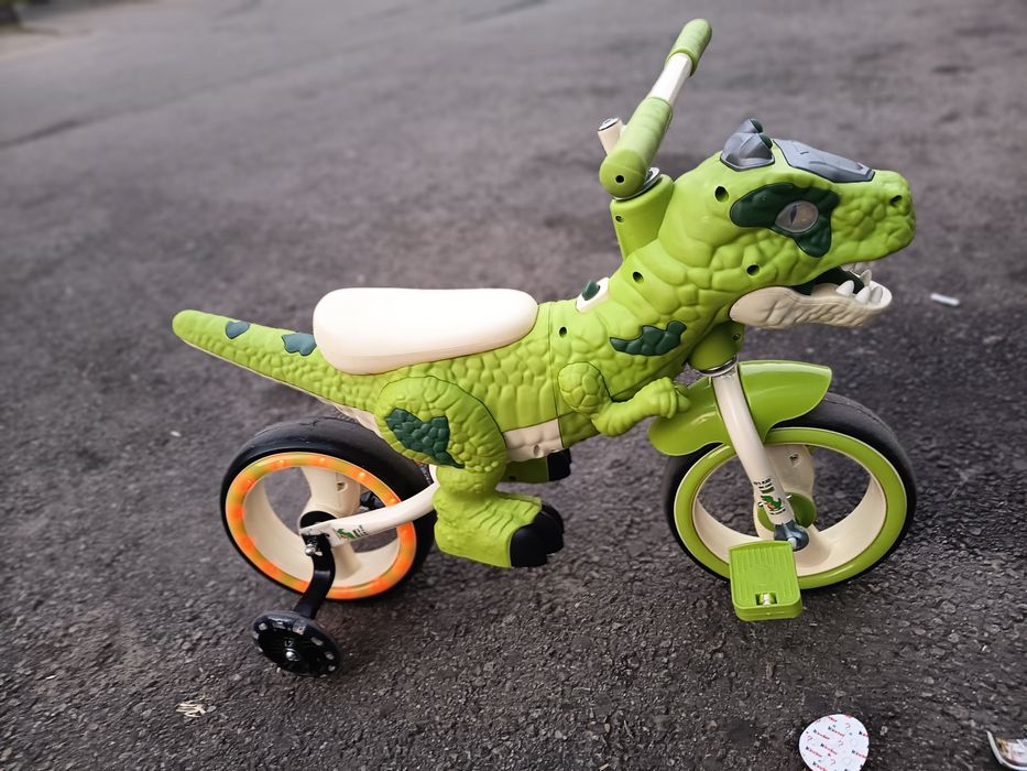 Bicicleta copii  Dinozaur