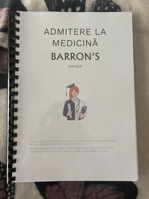 Sinteza de barrons + manualul ( la pachet )