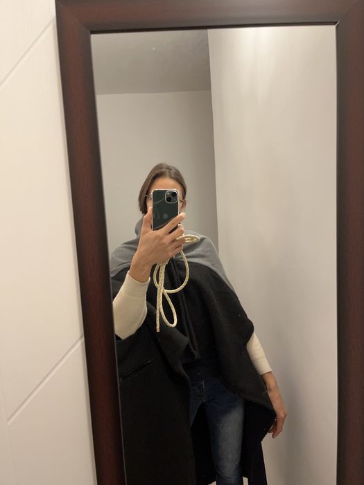 Жилетка Pause oversize примес с вълна