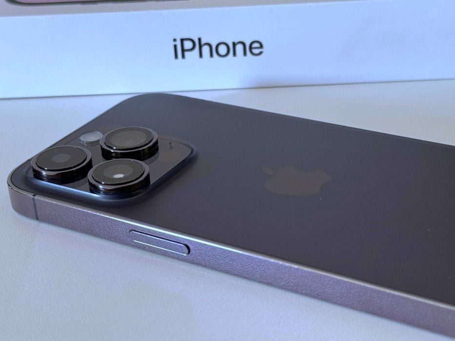 Бартер! Перфектен! iPhone 14 Pro Deep Purple (Лилав)