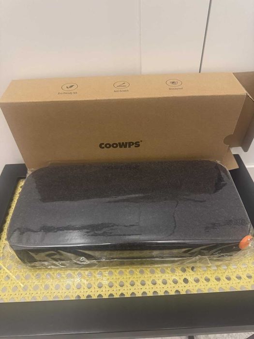 COOWPS Тънък калъф за Nintendo Switch 2 (2025), твърда обвивка, черен