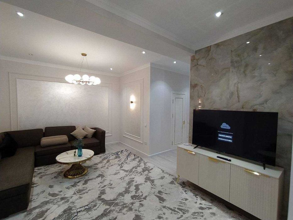 Яккасаройда Prestiga Garden нов. сотилади. 14-кават Под кляч. 57 кв.м