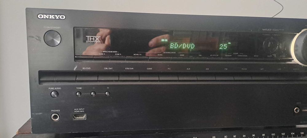 Onkyo TX-NR616 – 7.2 THX – HDMI/Net – DEFECT (Pentru piese/Reparat)