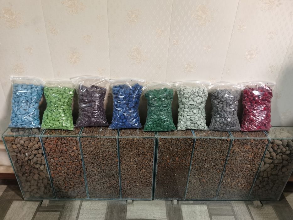 Рангли тошлар Ландшафт учун