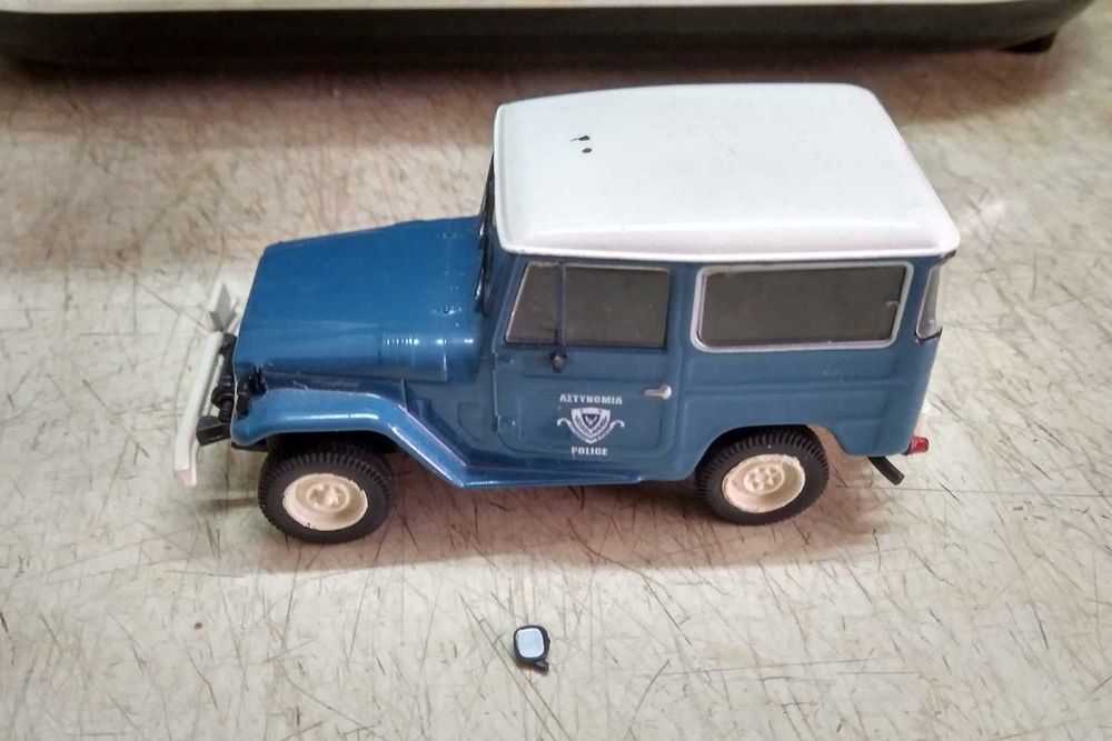 TOYTA LANDCRUISER, МАСШТАБ 1:43, модель Деагостини.